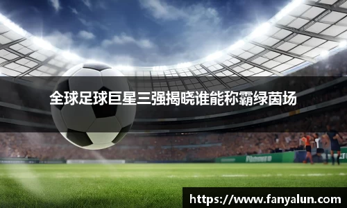 全球足球巨星三强揭晓谁能称霸绿茵场